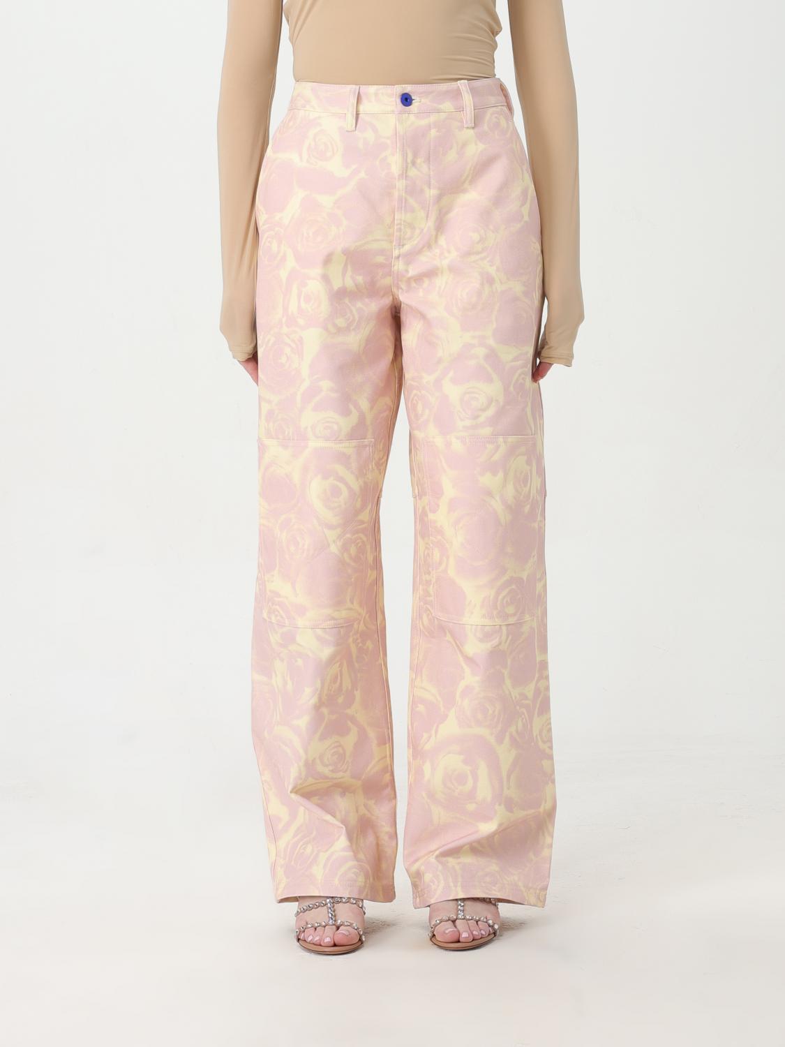 Shop Burberry Pants  Woman Color Pink