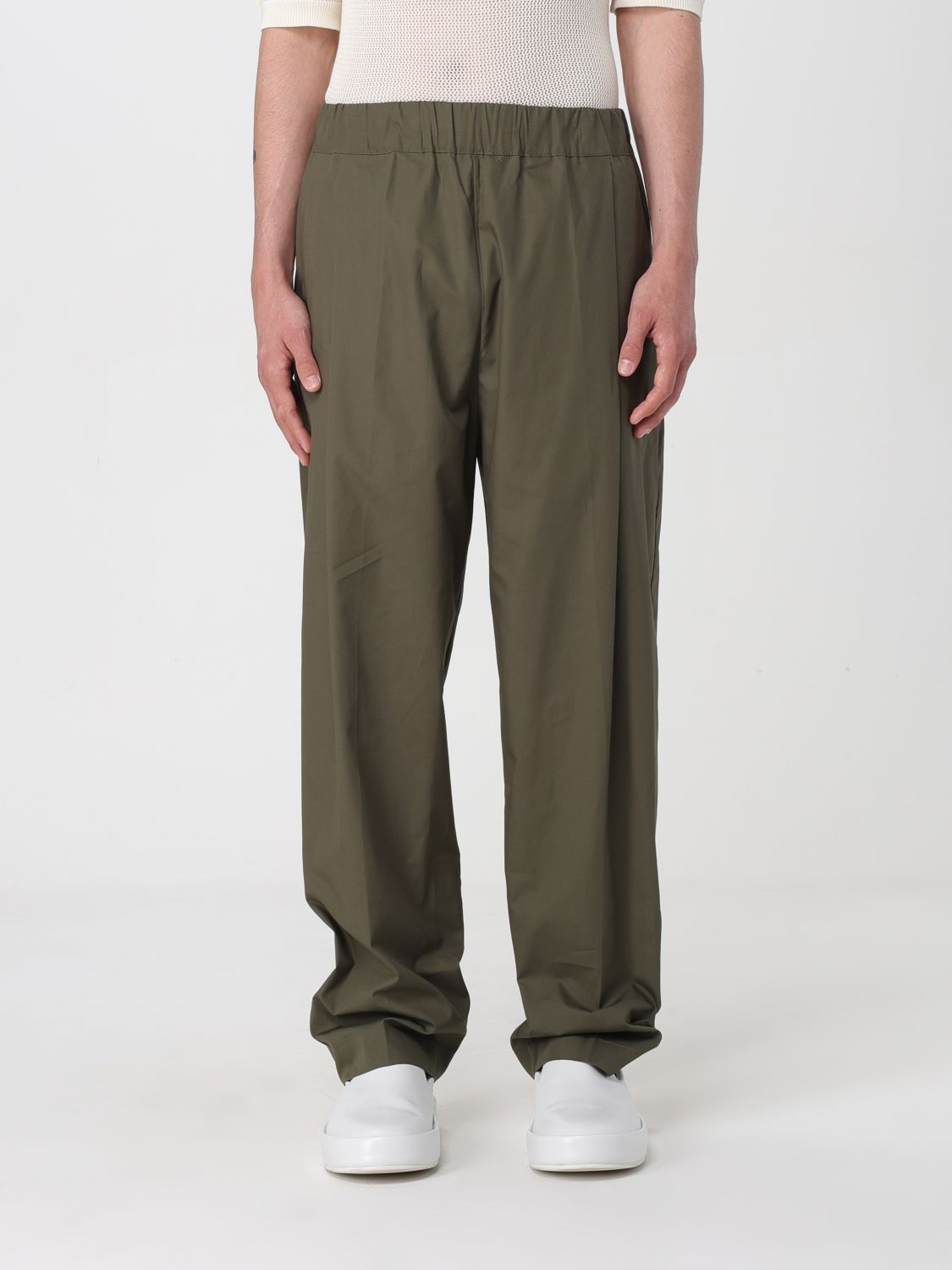 Shop Laneus Pants  Men Color Green