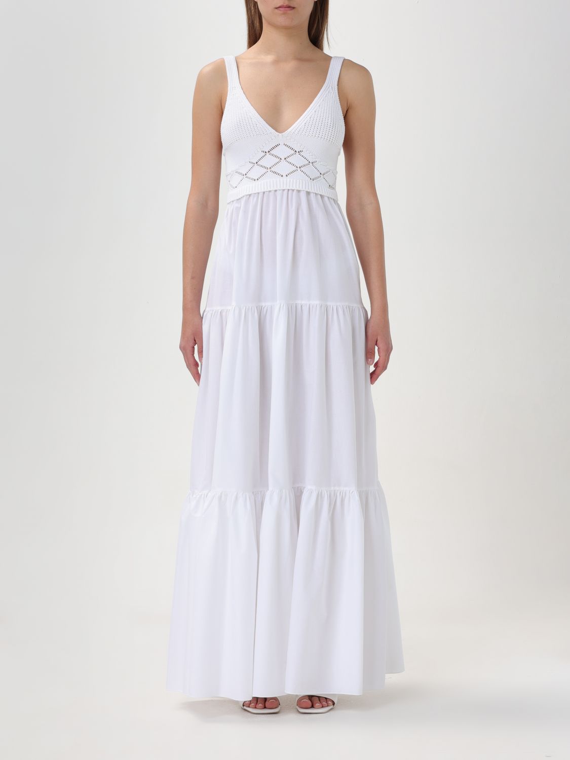 Liu •jo Dress Liu Jo Woman Color White 1 In 白色 1