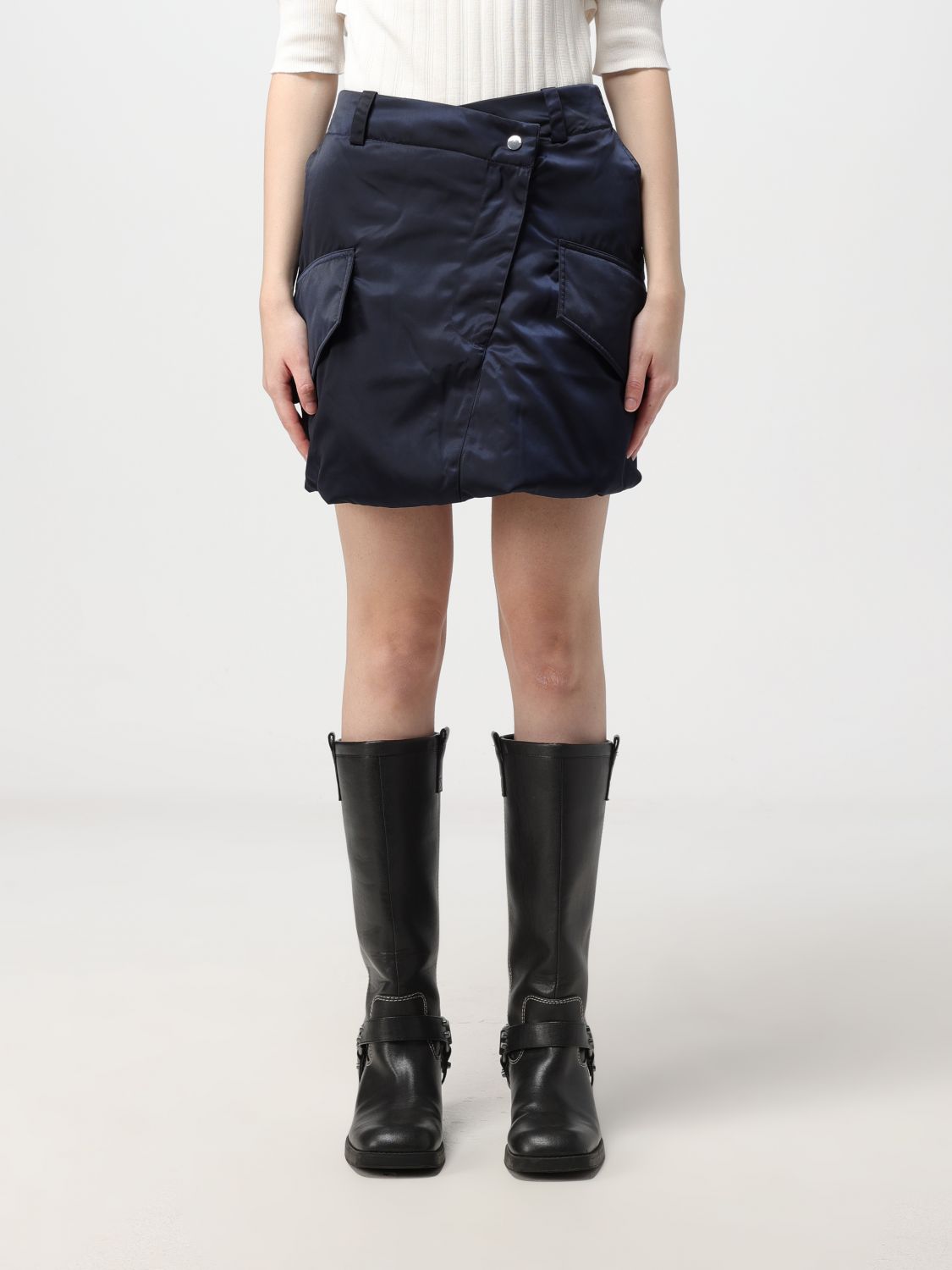 Jw Anderson Skirt  Woman Color Navy