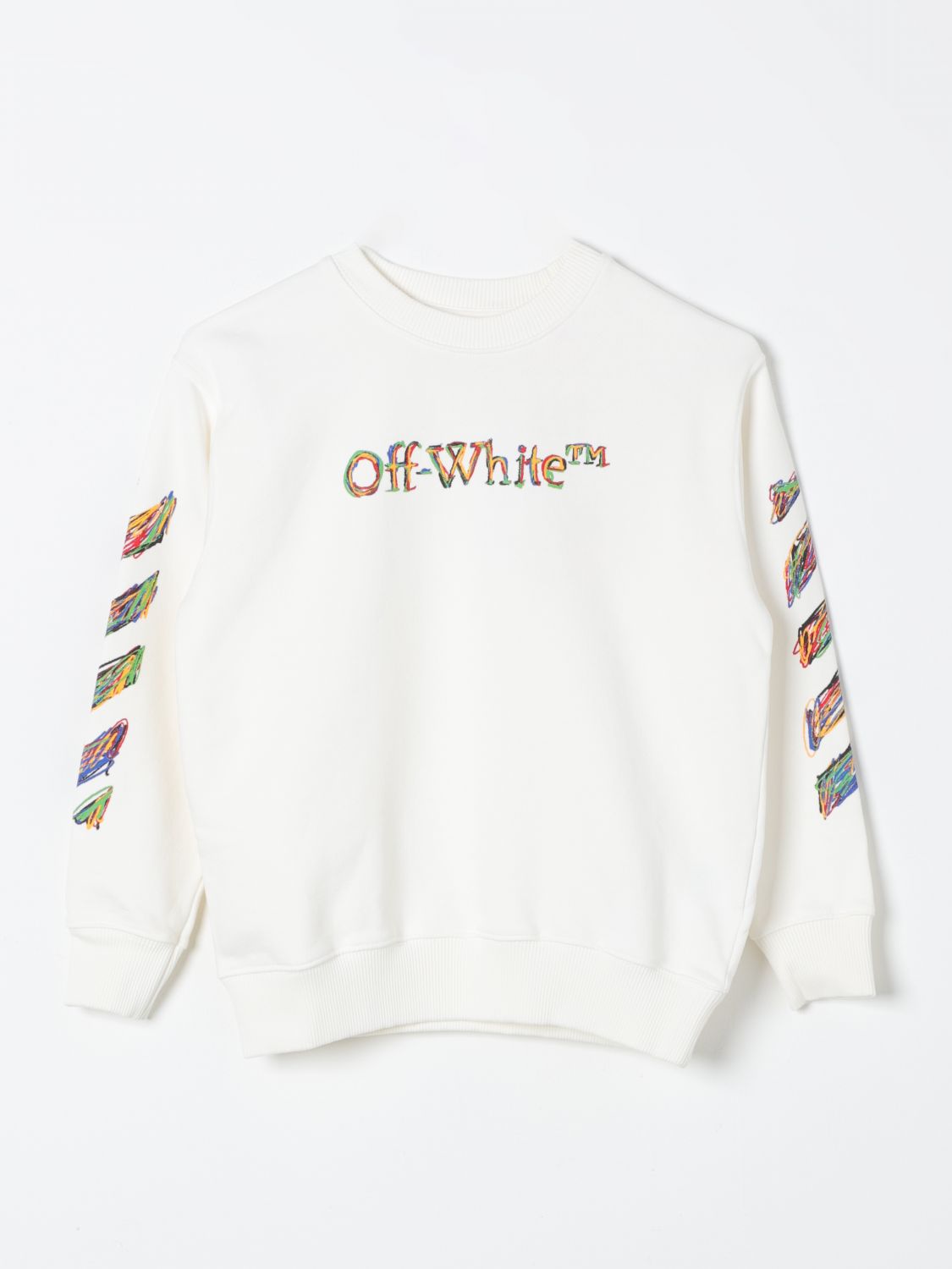 Shop Off-white Sweater Off White Kids Kids Color White