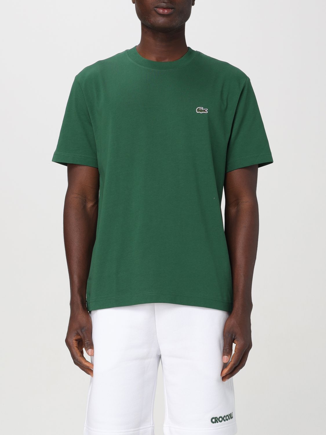 Shop Lacoste T-shirt  Men Color Grass Green