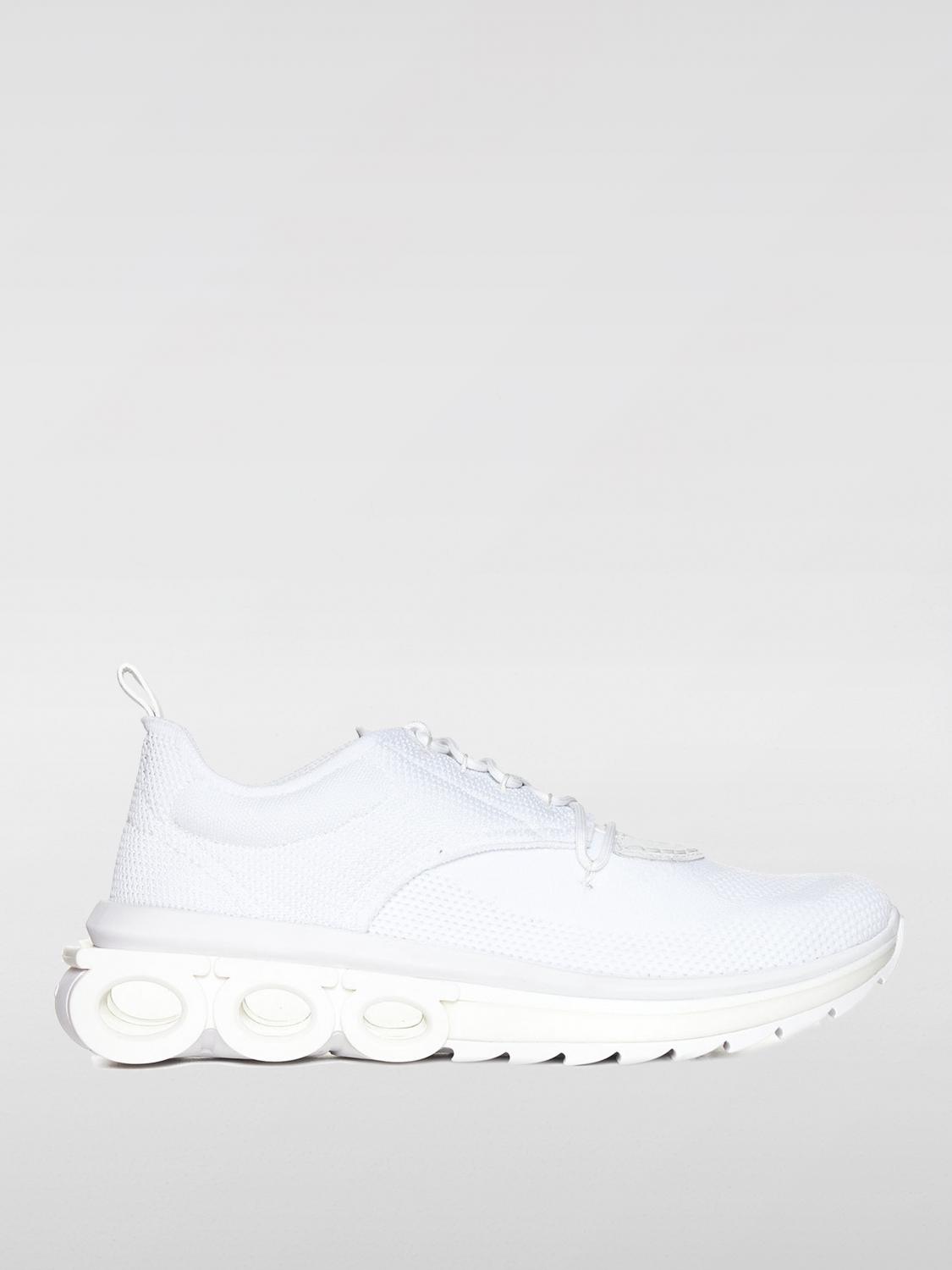 FERRAGAMO: Sneakers men - White | Ferragamo sneakers 021285 1760648 ...