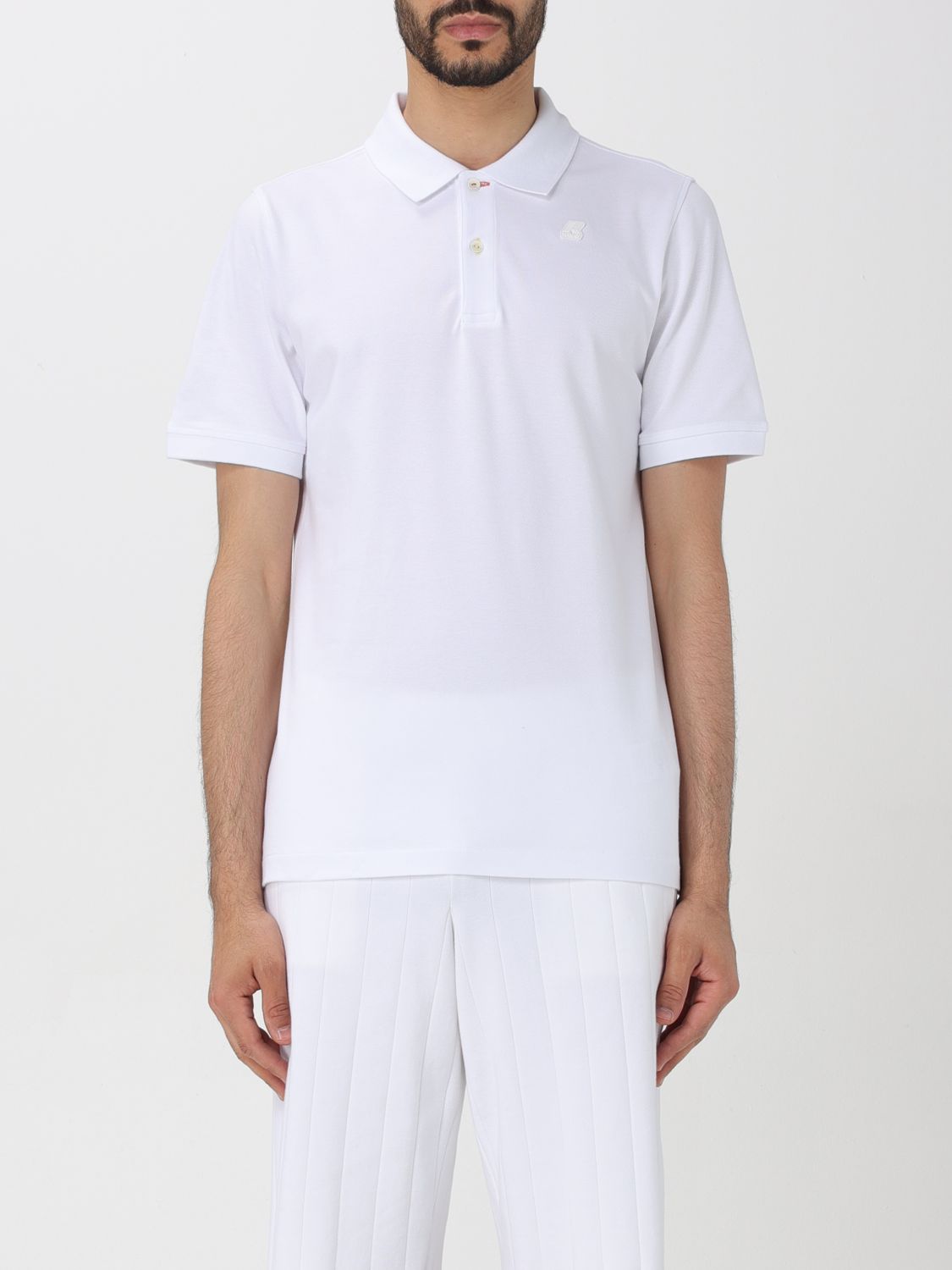 Shop K-way Polo Shirt  Men Color White