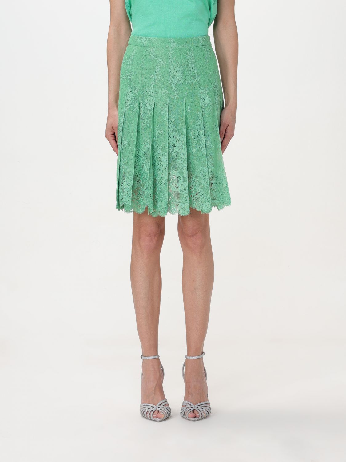 Ermanno Scervino Skirt  Woman Color Green In 绿色