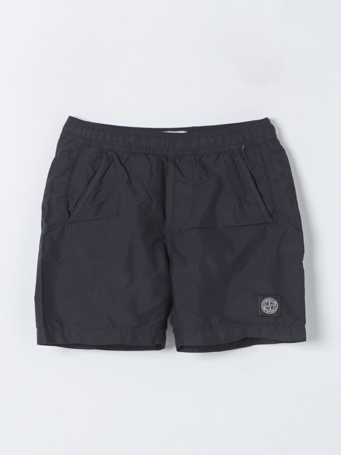 Stone Island Swimsuit  Junior Kids Color Black In 黑色