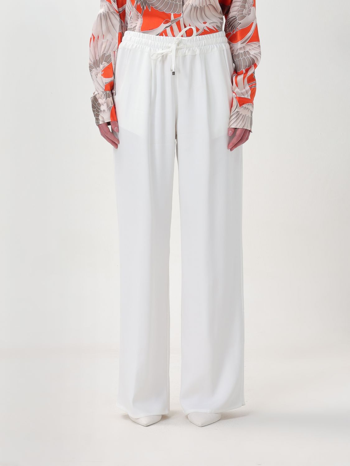 Kiton Pants  Woman Color White In 白色