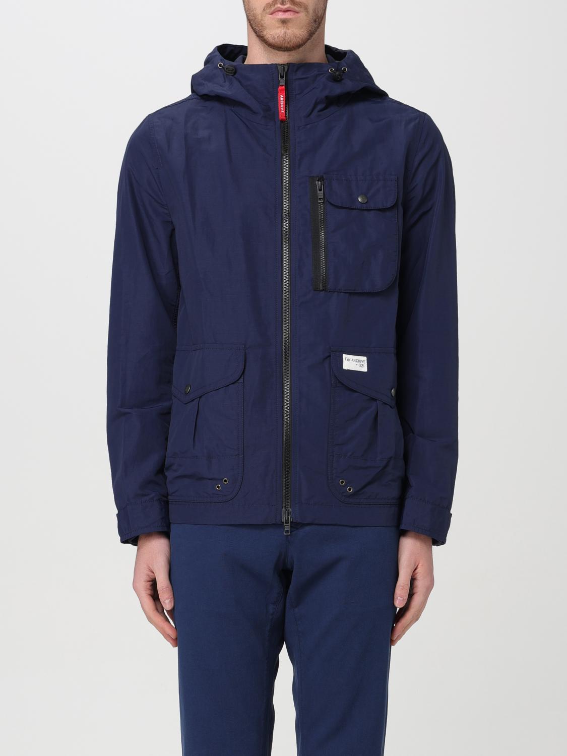 Shop Fay Jacket  Men Color Blue