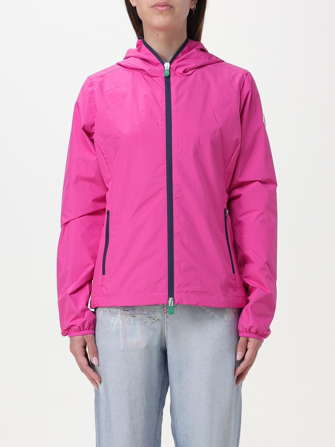 Save The Duck Jacket Woman Color Fuchsia In Fuchsia