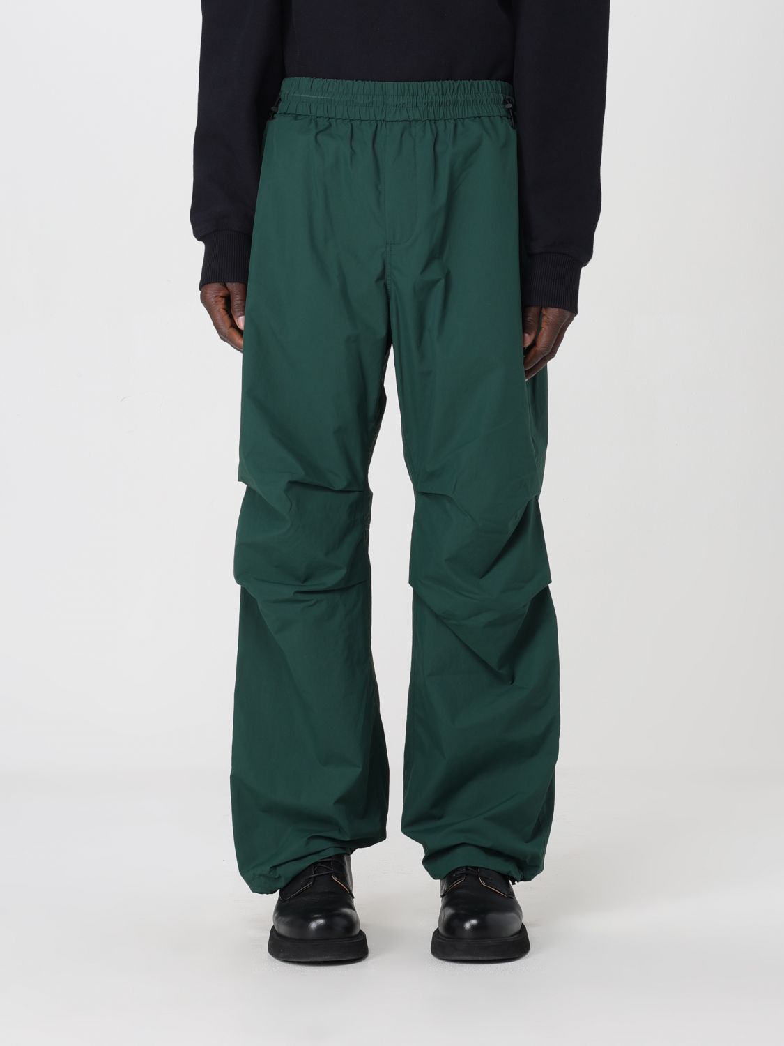 Shop Burberry Pants  Men Color Green
