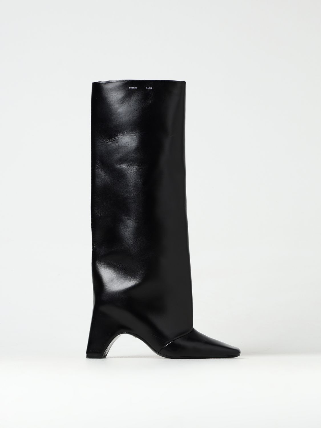 Shop Coperni Flat Ankle Boots  Woman Color Black