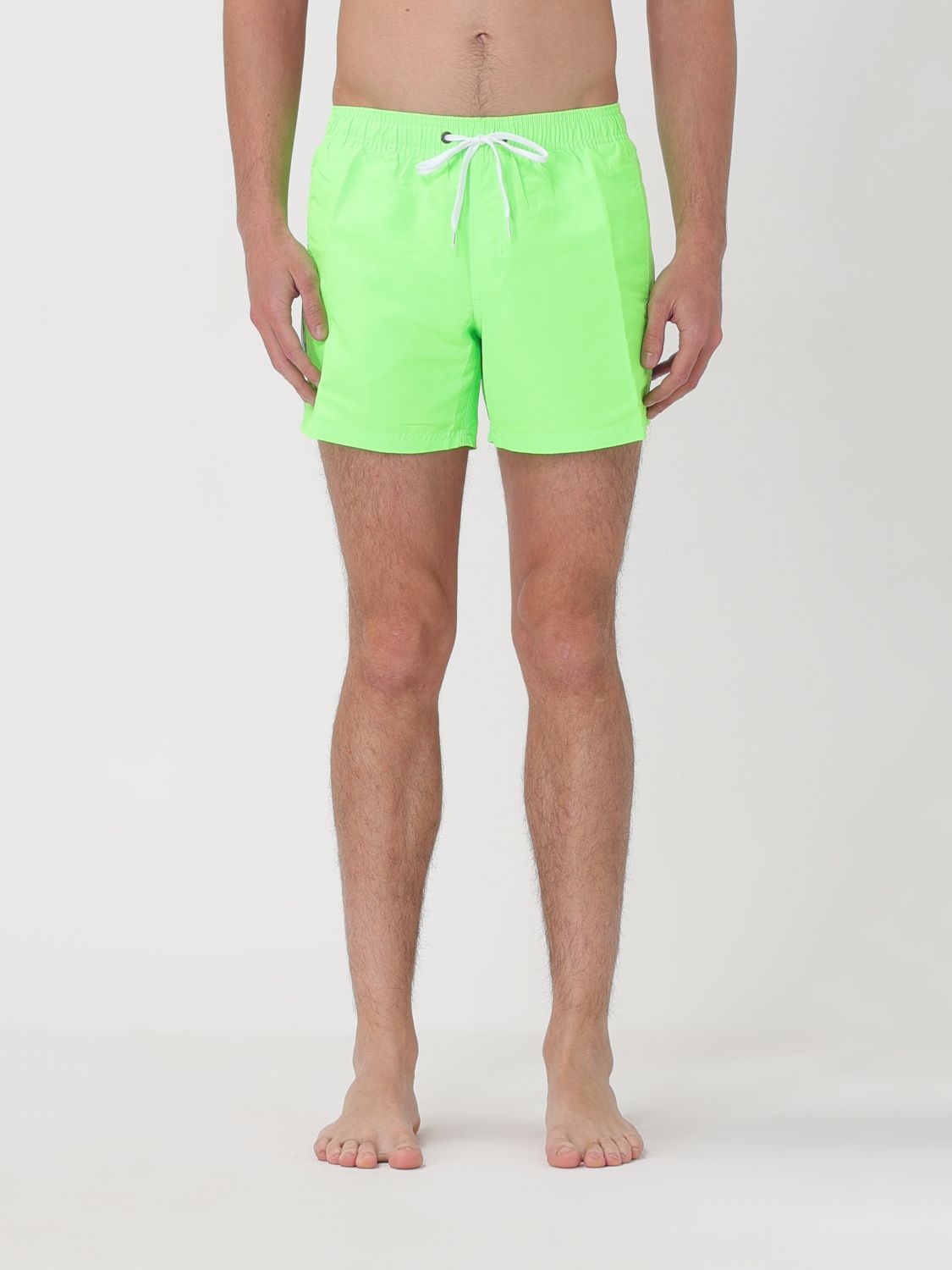 Shop Sundek Swimsuit  Men Color Acid Green