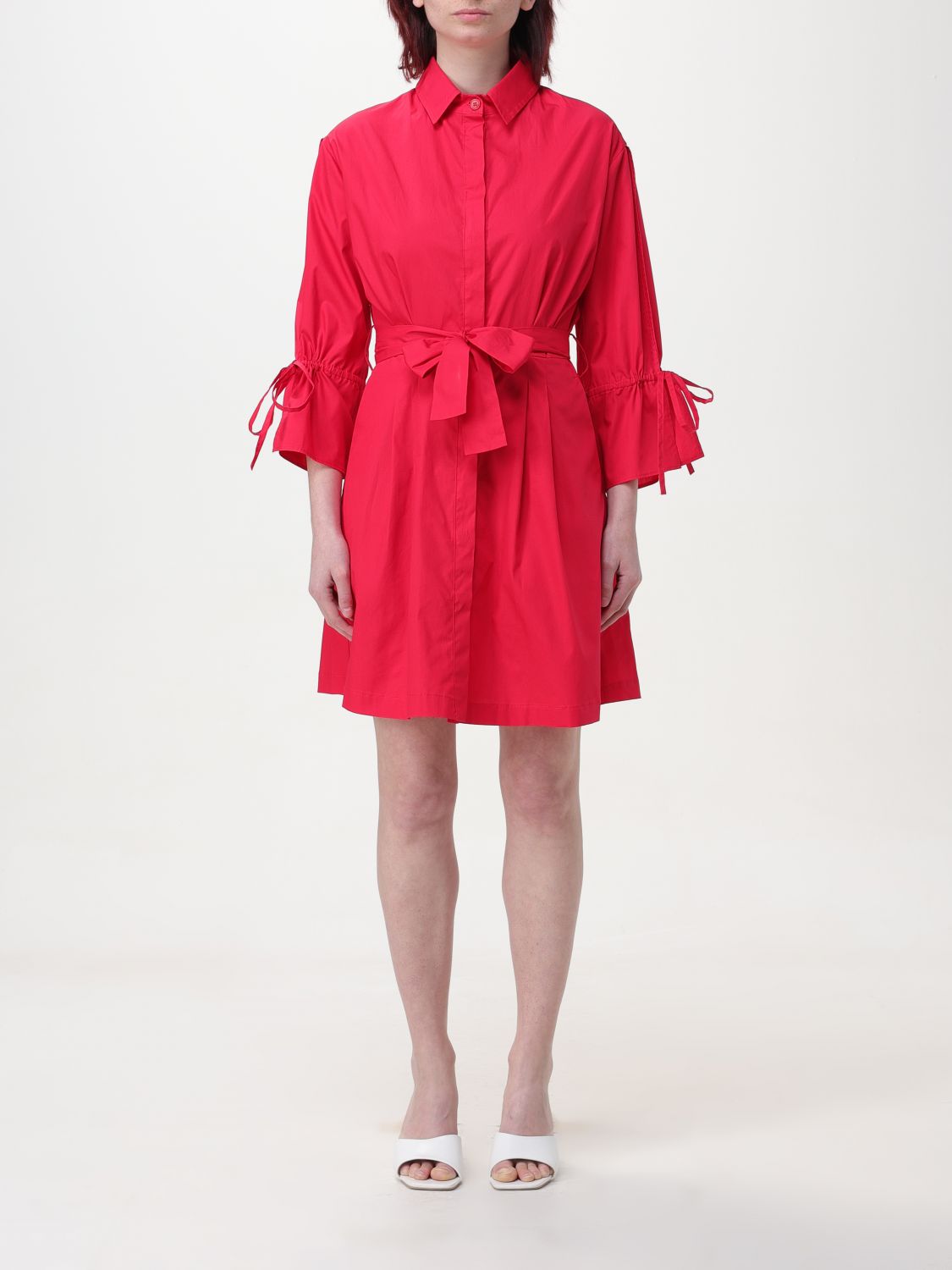 Shop Liu •jo Dress Liu Jo Woman Color Red