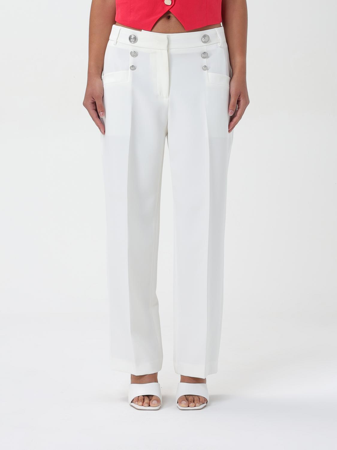 Liu •jo Pants Liu Jo Woman Color White In White