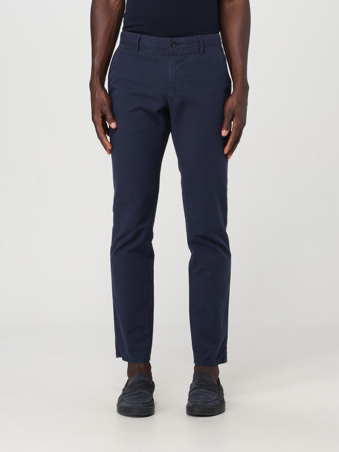 Incotex Pants Men Color Blue In Blue