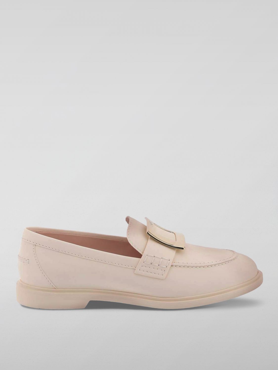 Shop Roger Vivier Loafers  Woman Color Yellow Cream