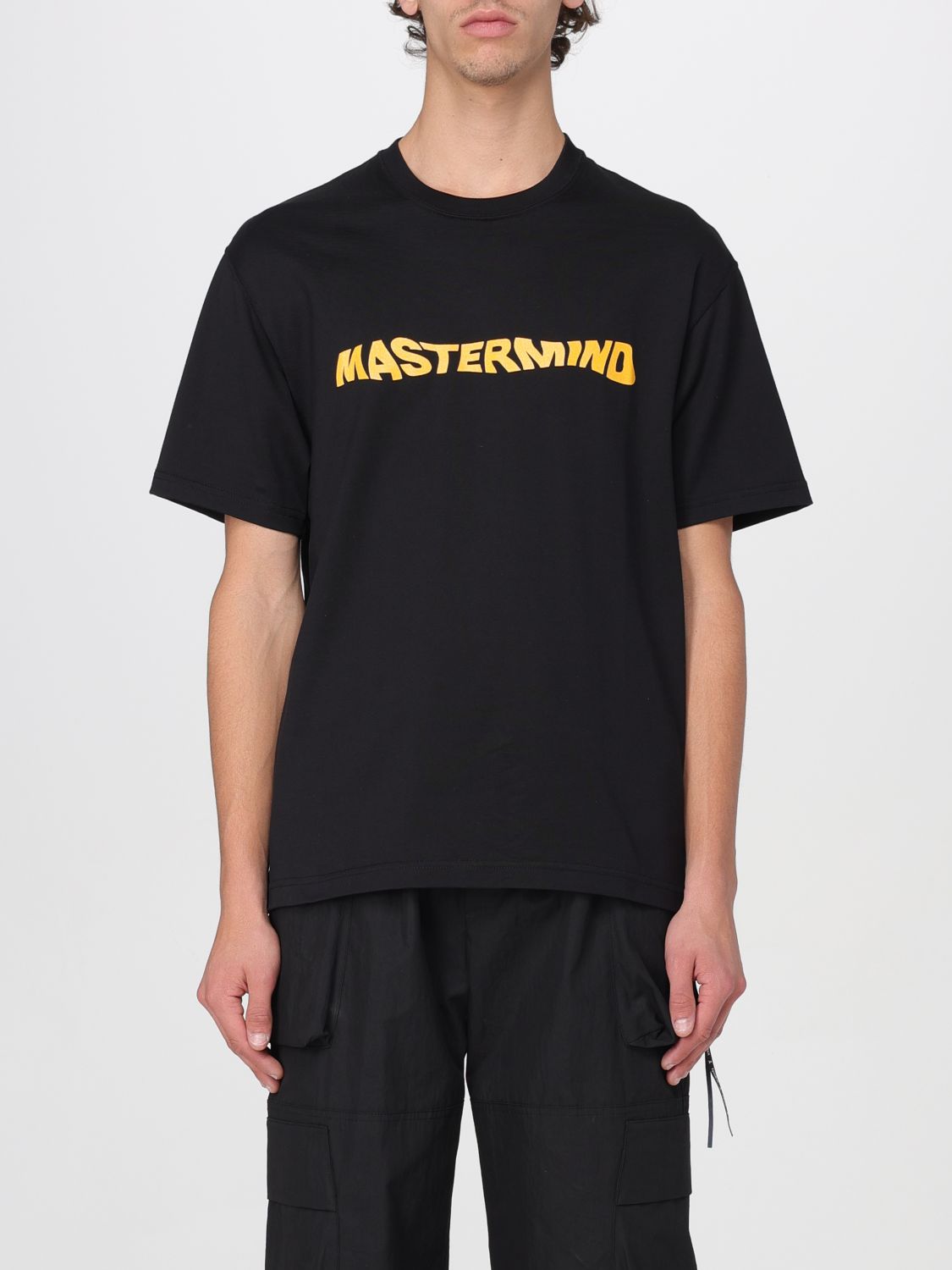 Shop Mastermind Japan T-shirt  Men Color Black