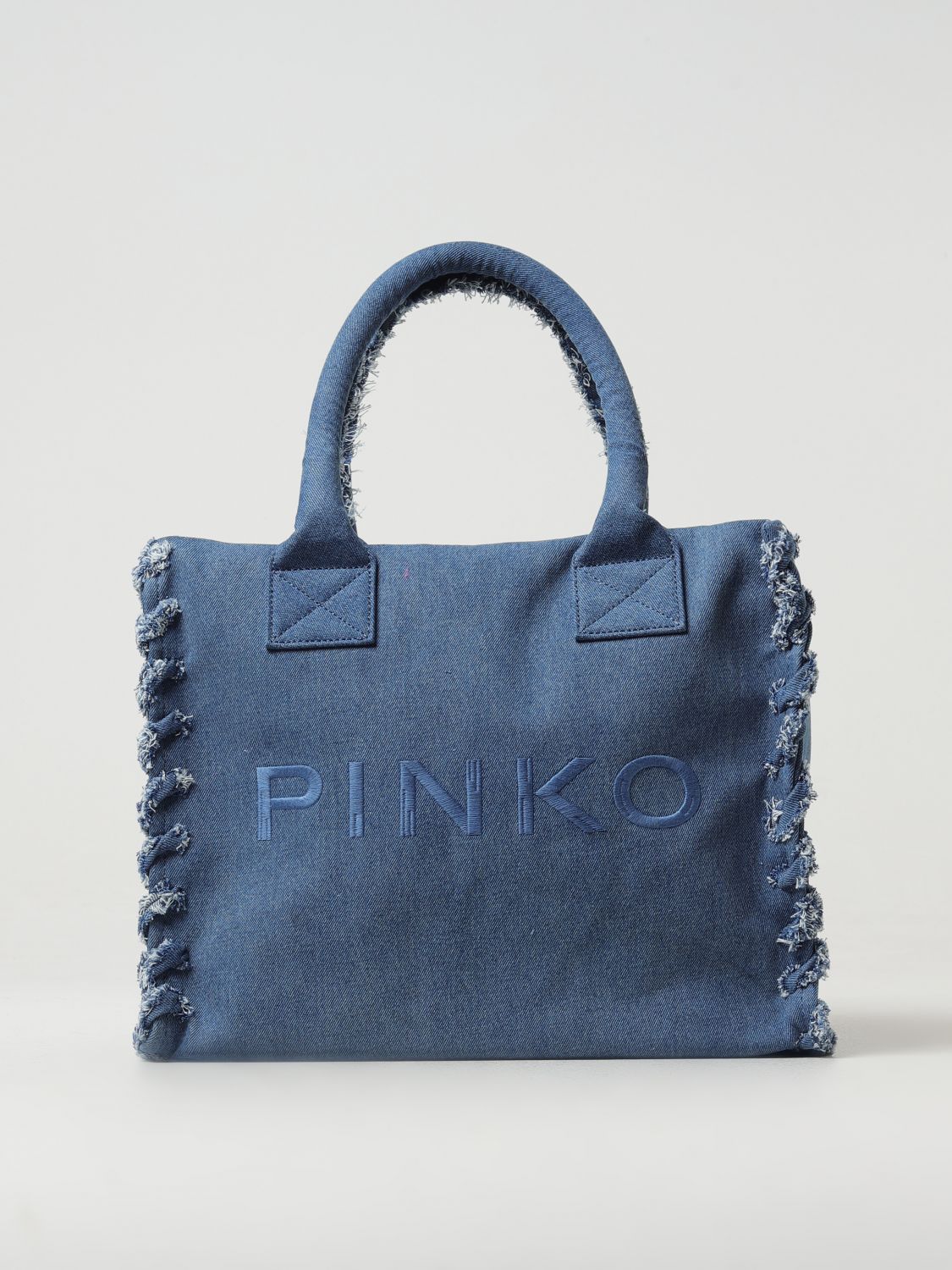 Pinko Shoulder Bag  Woman Color Denim