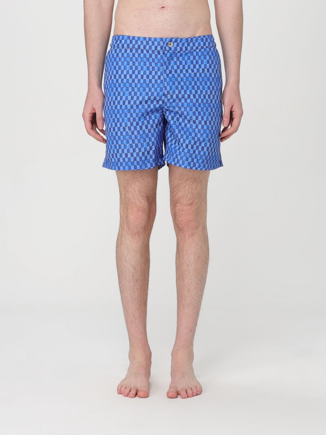 Ps By Paul Smith Swimsuit Ps Paul Smith Men Color Blue