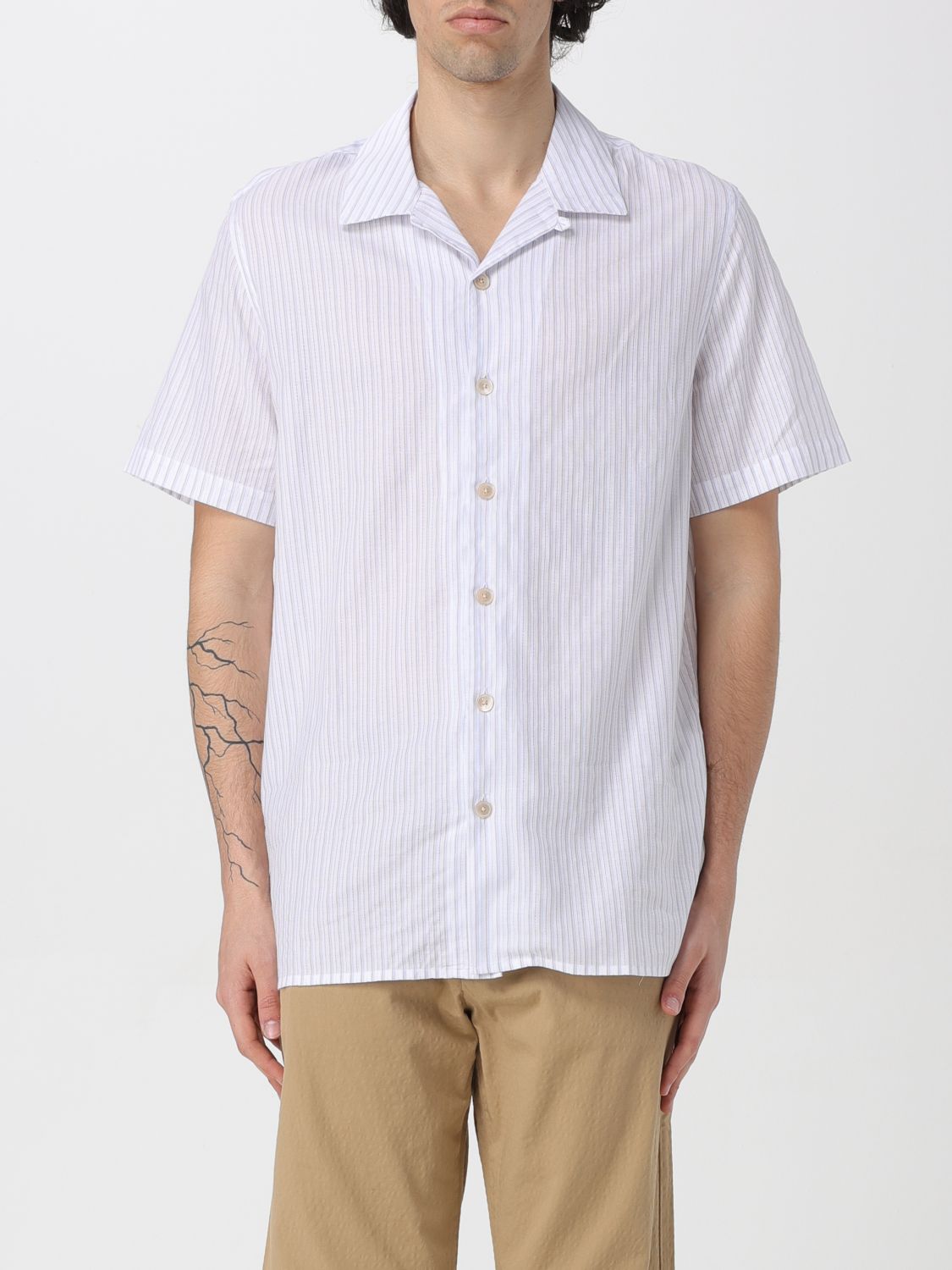 Ps By Paul Smith Shirt Ps Paul Smith Men Color White
