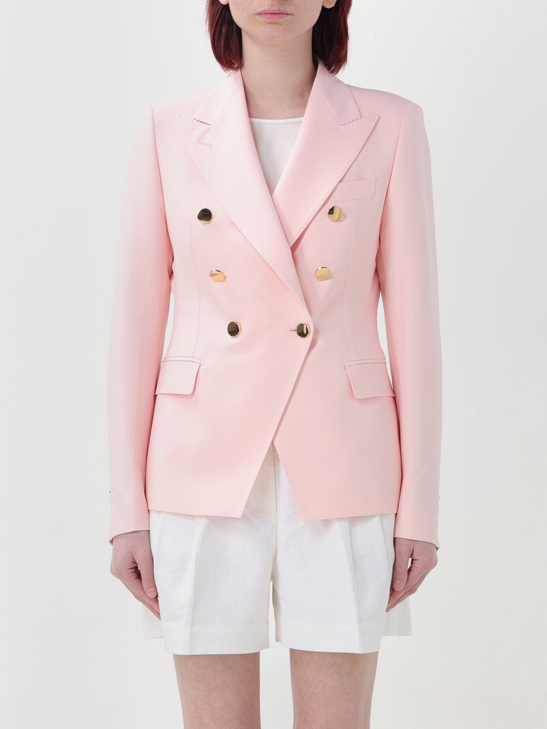 Tagliatore Blazer  Woman Color Pink In 粉色