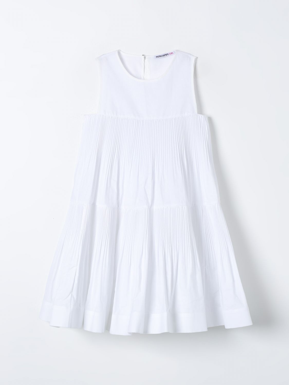 Shop Patrizia Pepe Dress  Kids Color White