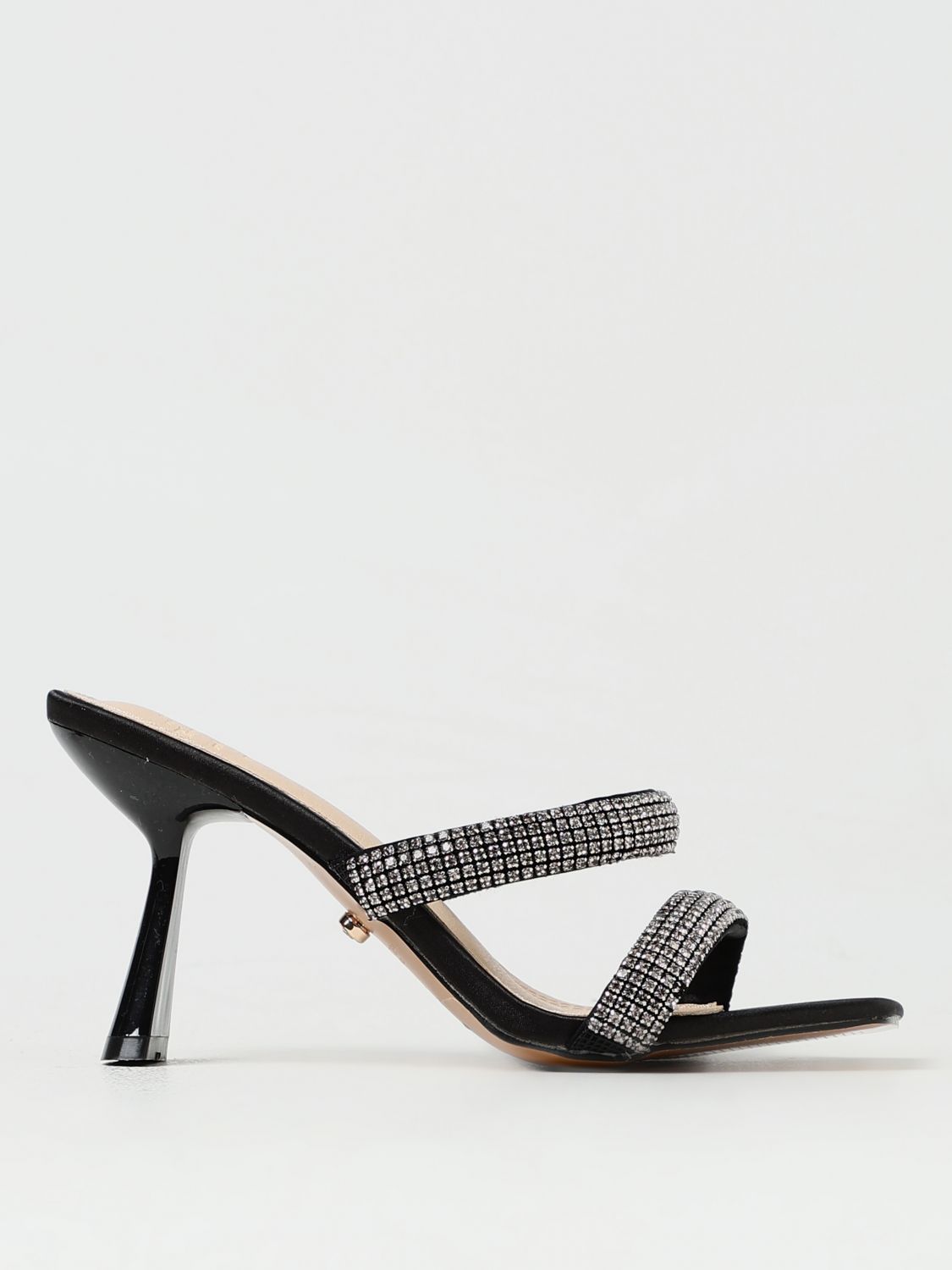 Shop Twenty Fourhaitch Heeled Sandals  Woman Color Black