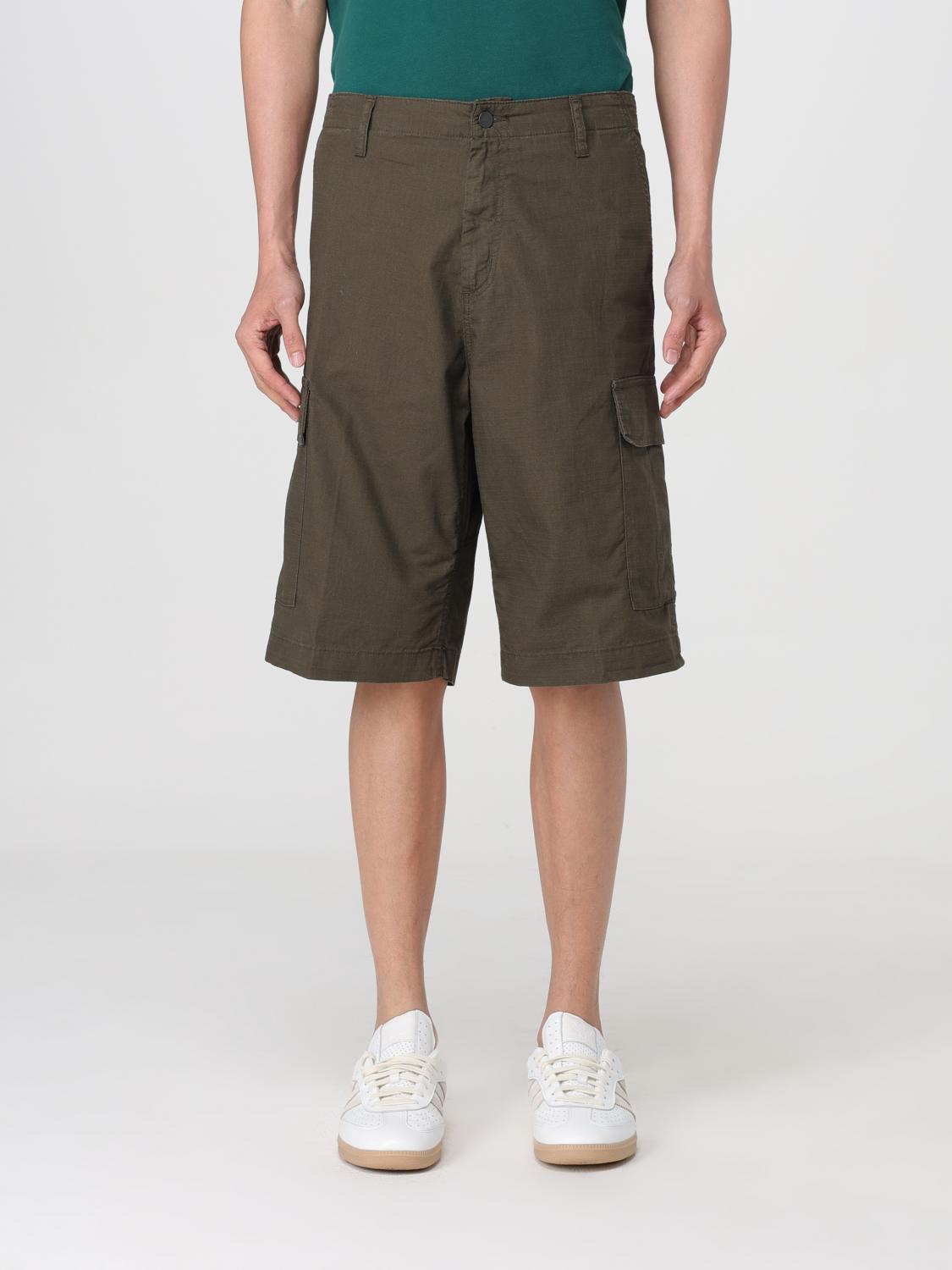 Carhartt Brown Regular Cargo Shorts In Green