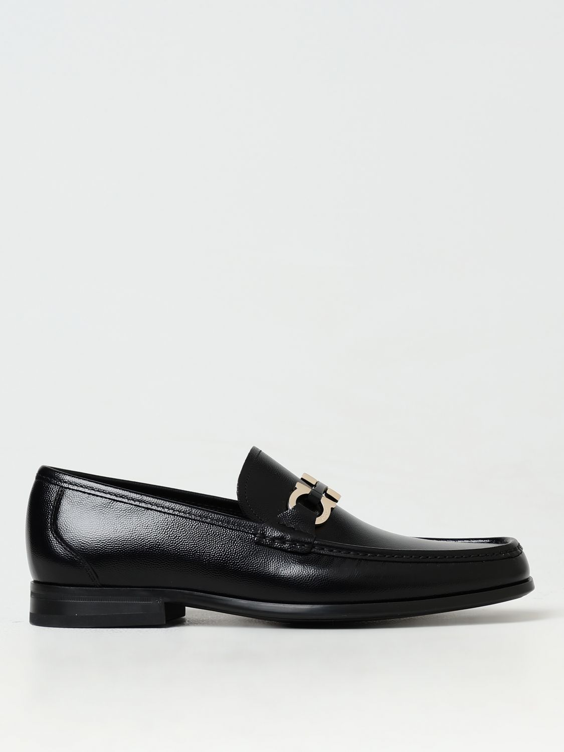 Shop Ferragamo Loafers  Men Color Black