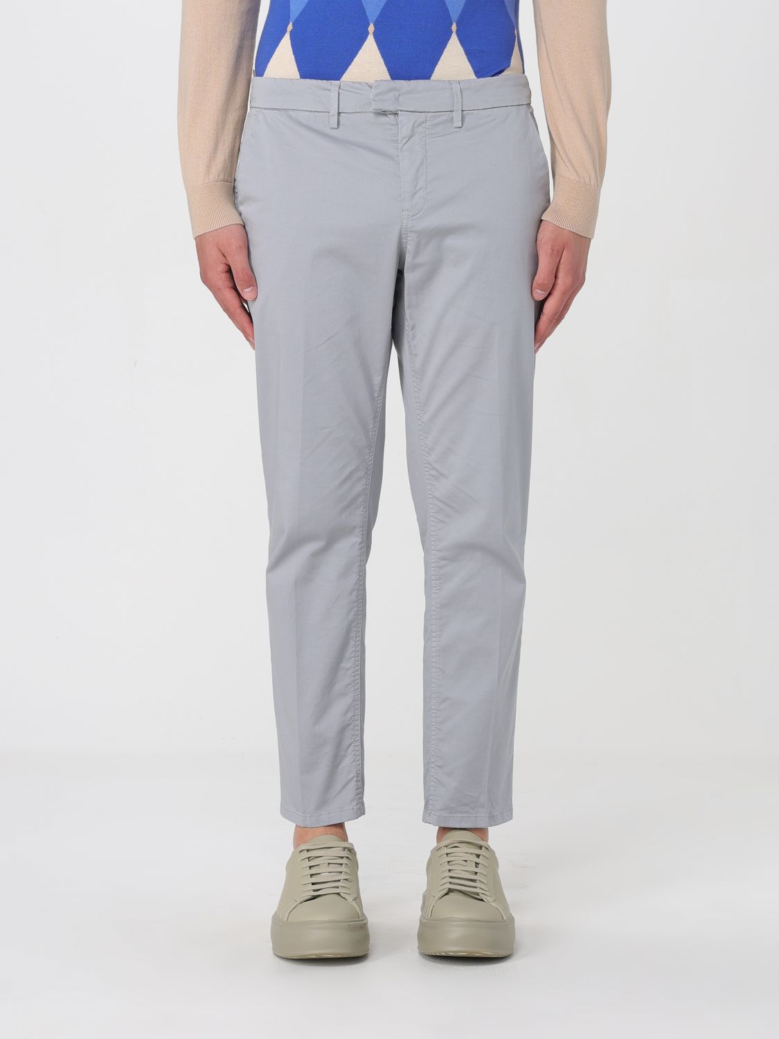 Dondup Pants  Men Color Grey In 灰色