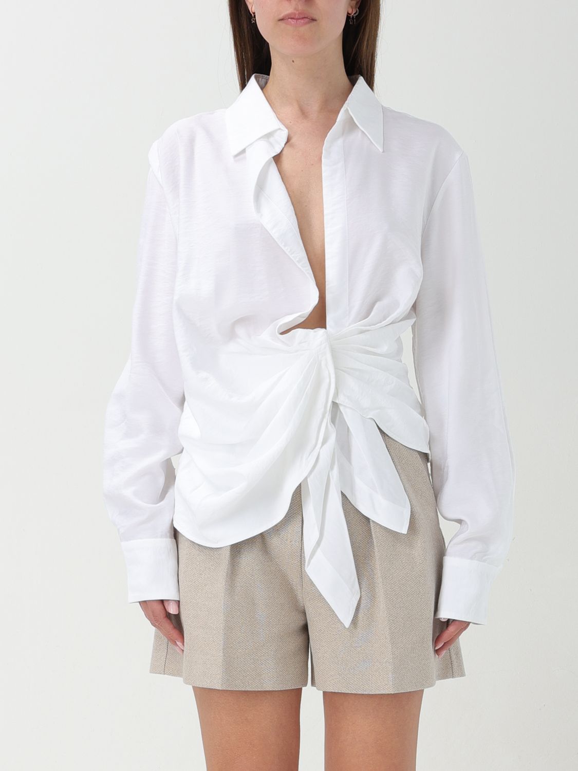 Shop Jacquemus Top  Woman Color White