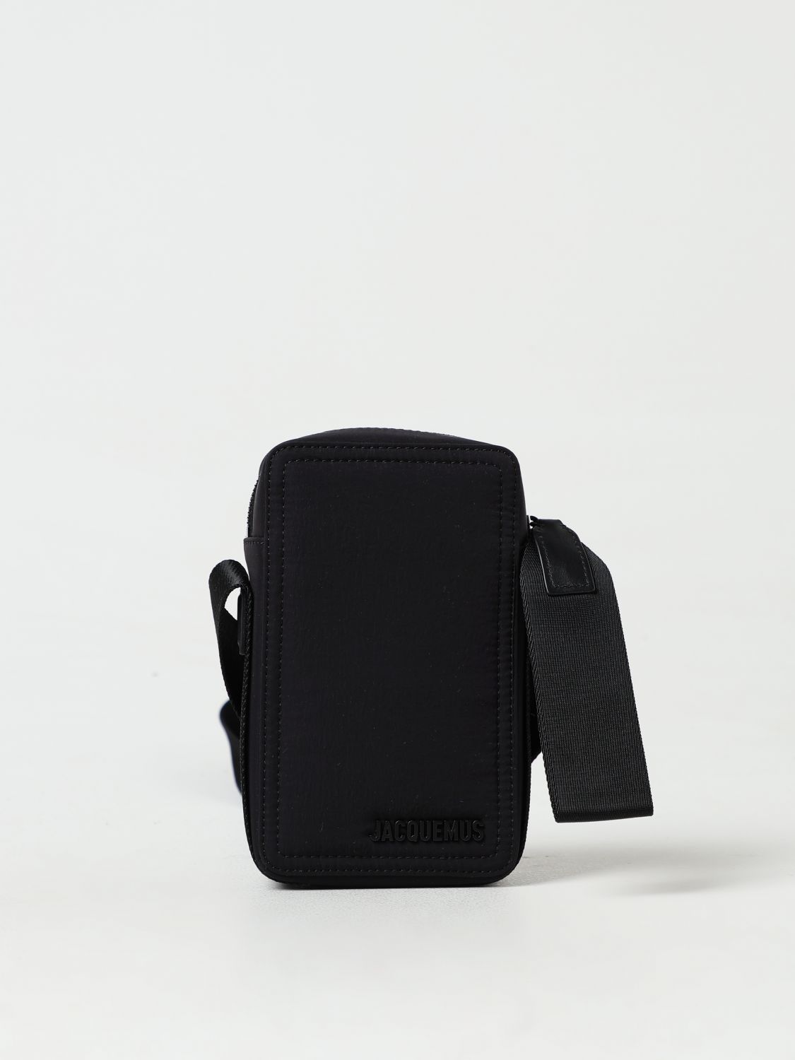 Shop Jacquemus Shoulder Bag  Men Color Black