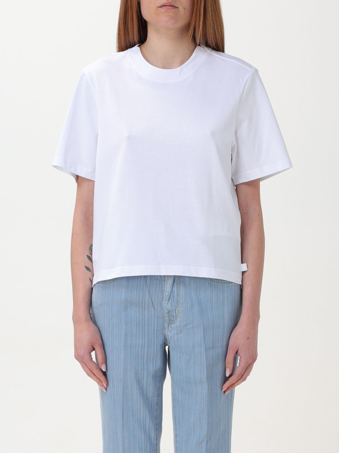 Shop K-way T-shirt  Woman Color White