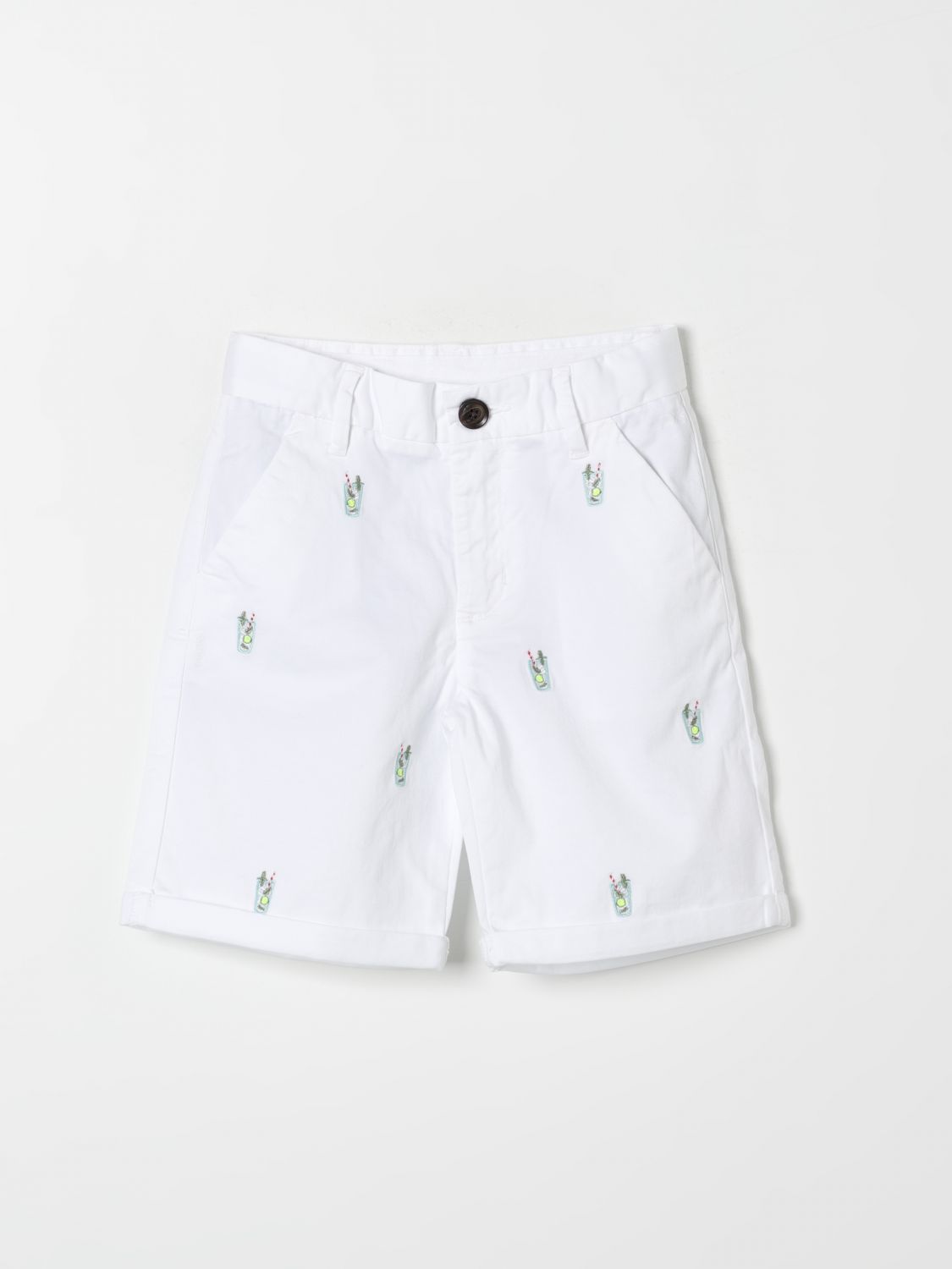 Sun 68 Shorts  Kids Color White In 白色