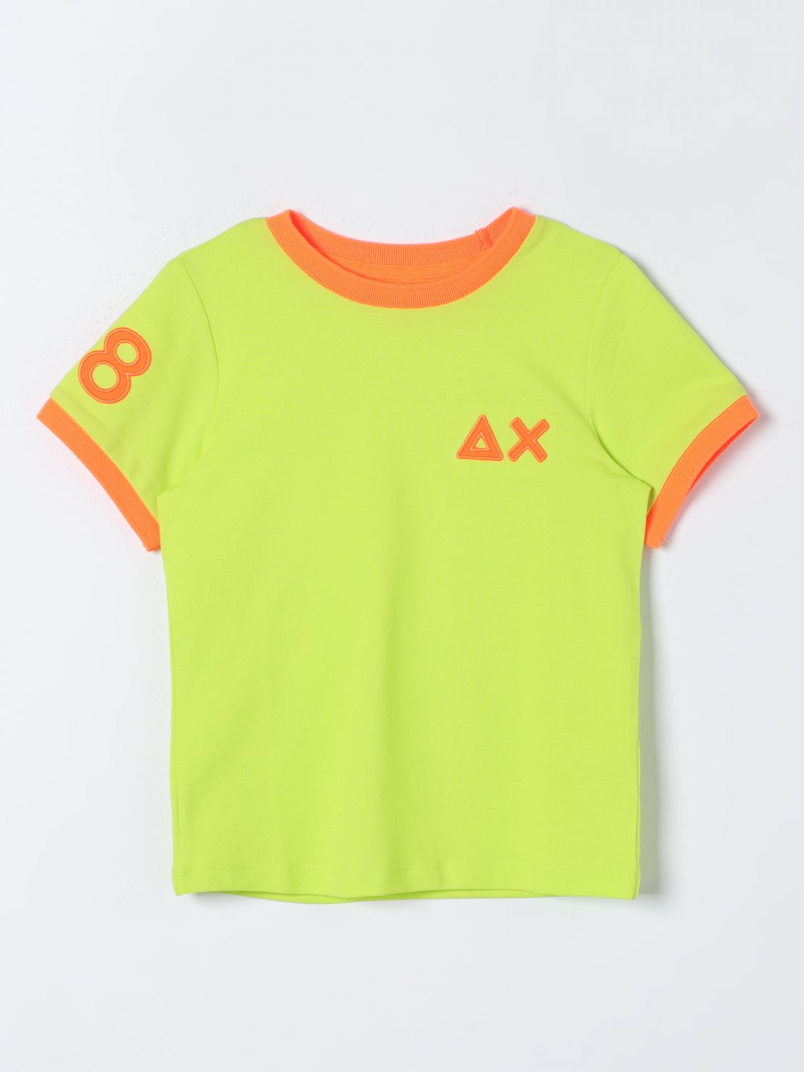 Sun 68 T-shirt  Kids Colour Lime In 青柠绿