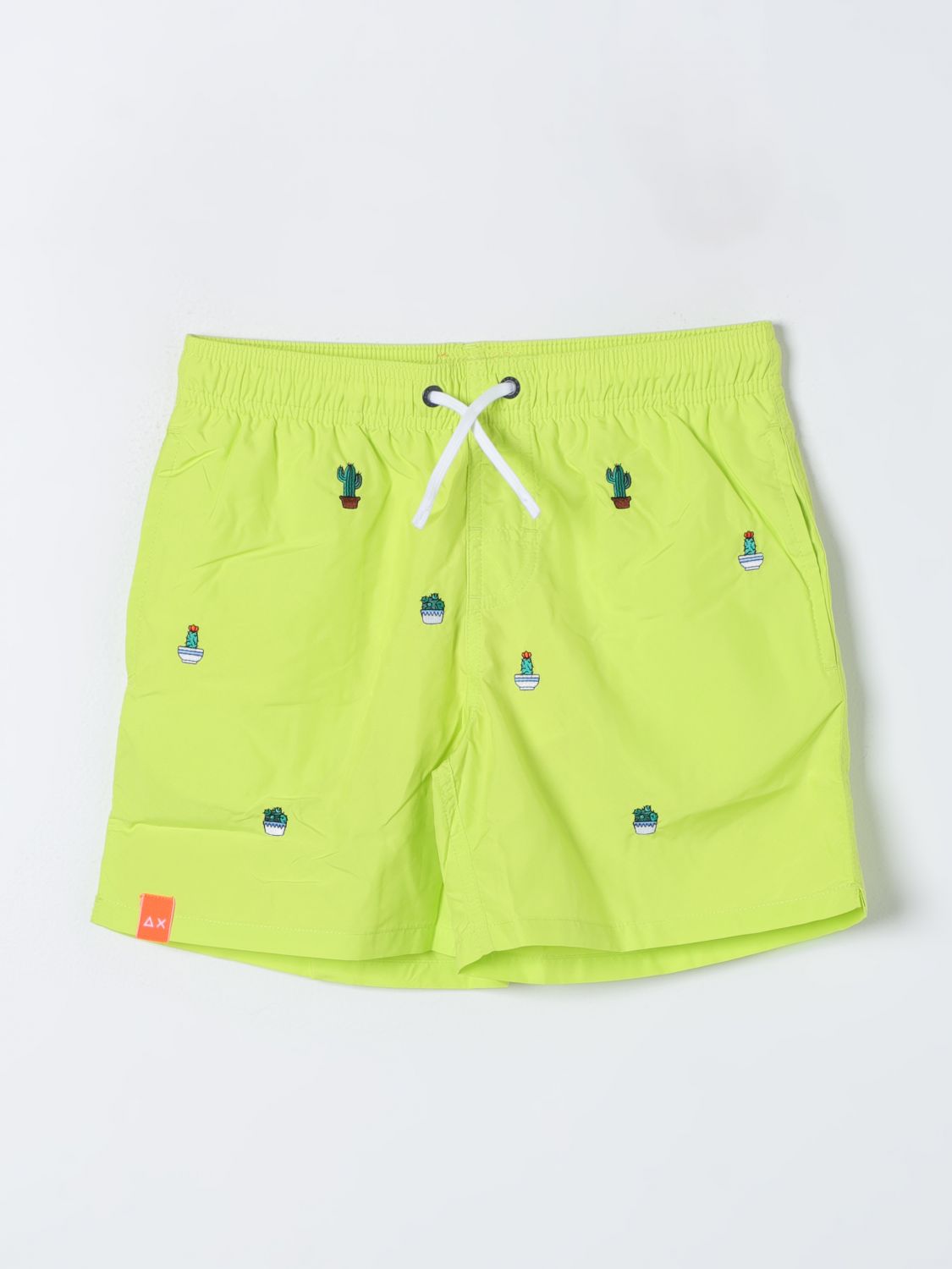 Sun 68 Swimsuit  Kids Color Lime In 青柠绿