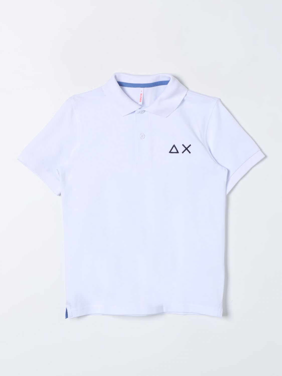 Sun 68 Polo Shirt  Kids Color White In 白色