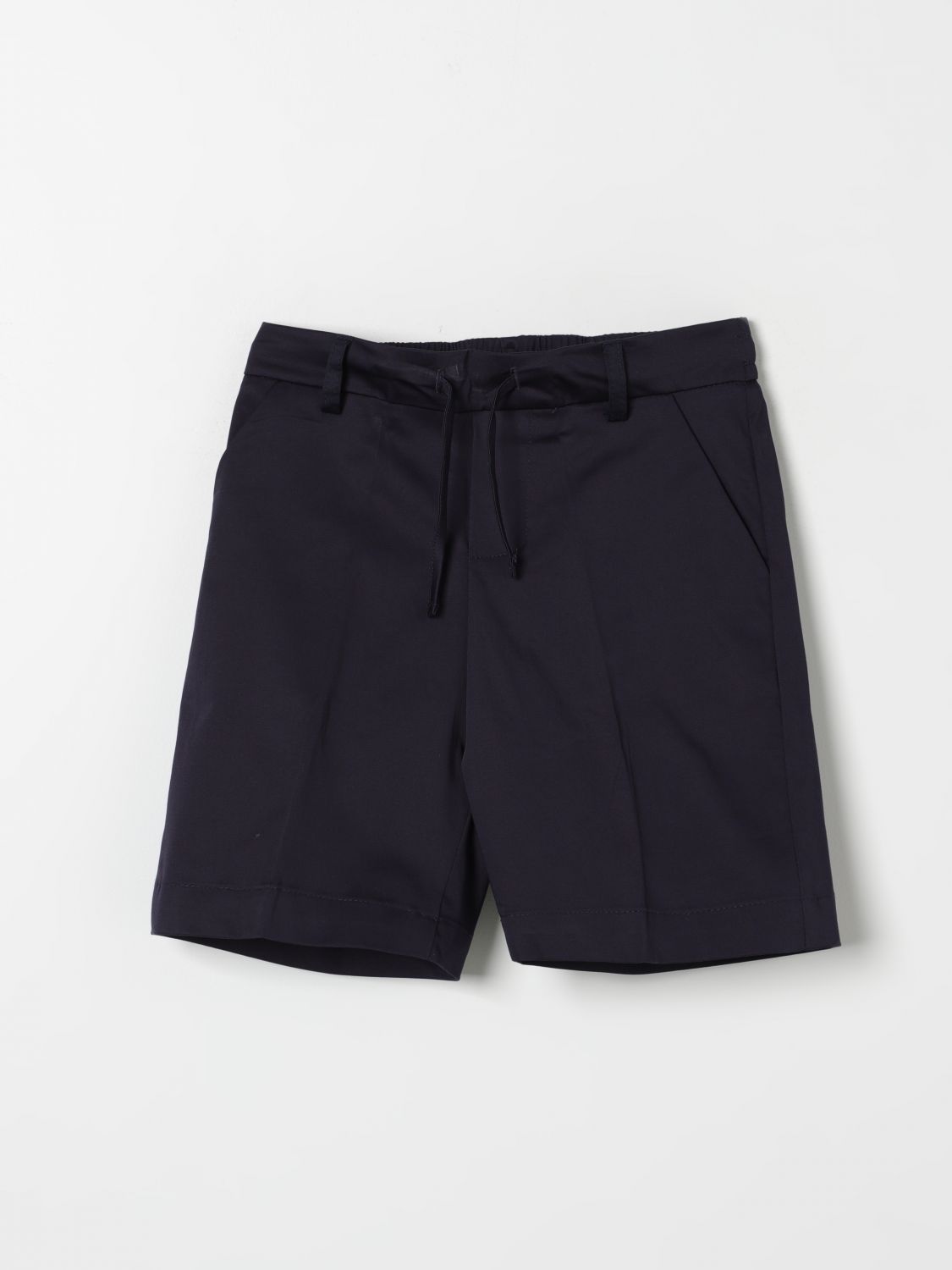 Shop Paolo Pecora Shorts  Kids Color Blue In 蓝色