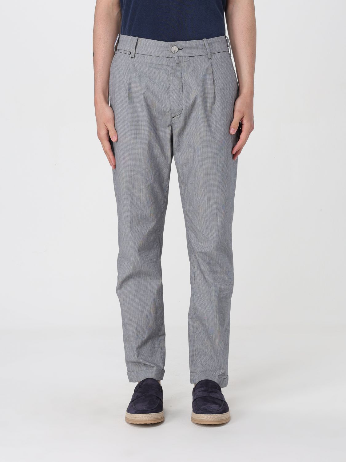 Jacob Cohen Pants  Men Color Grey In 灰色