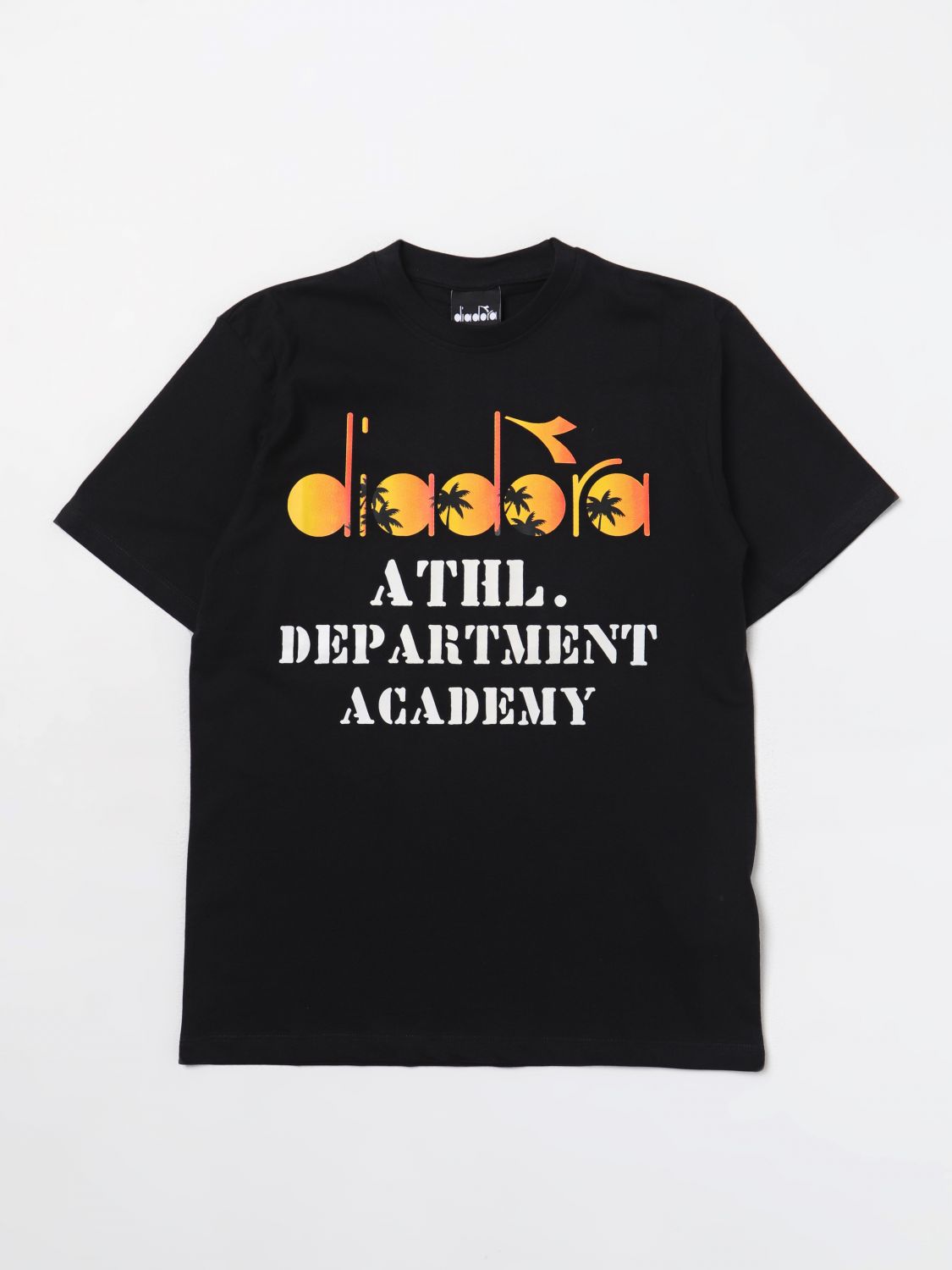 Diadora T-shirt  Kids Color Black In 黑色