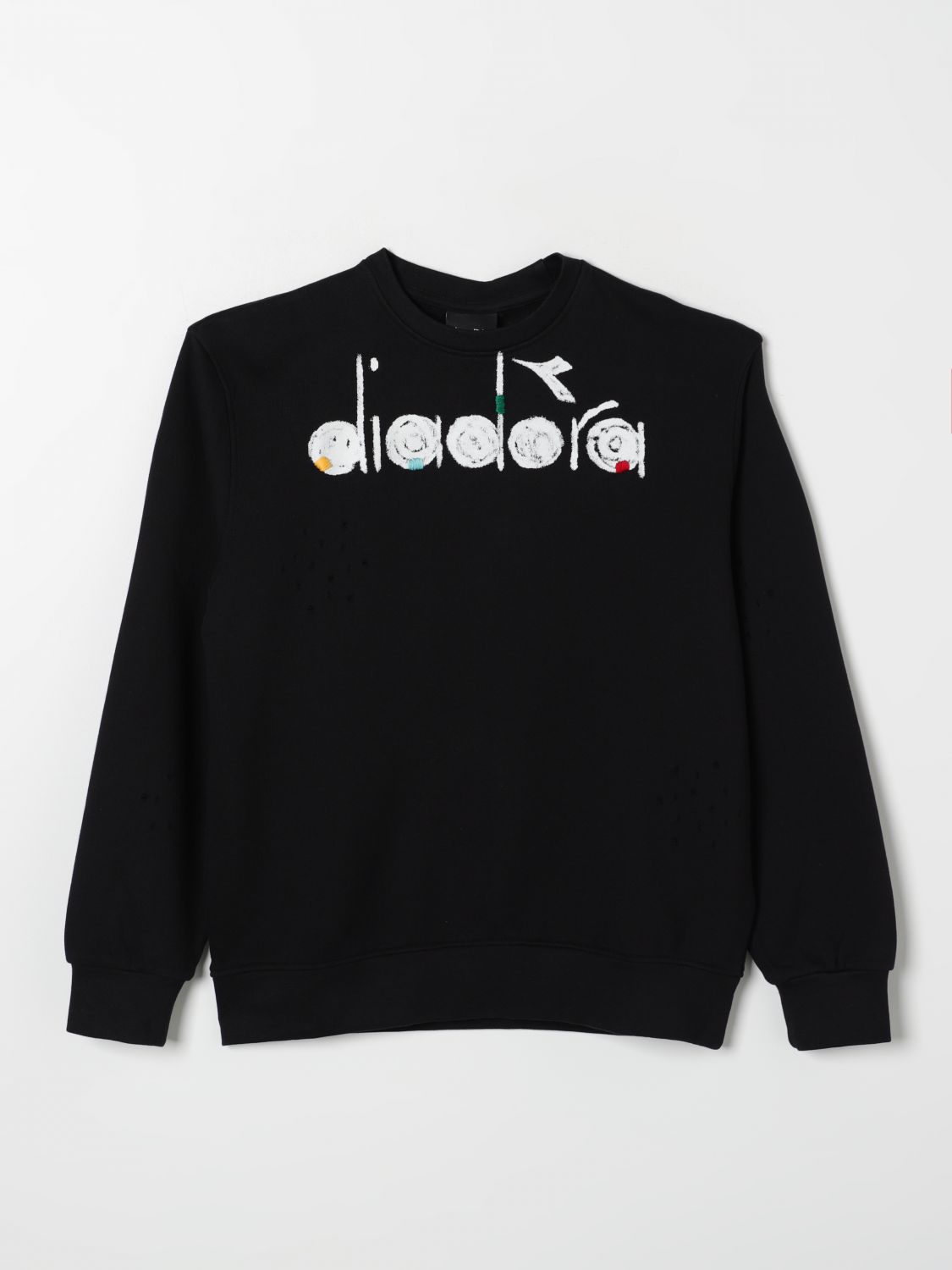 Diadora Sweater  Kids Color Black In 黑色