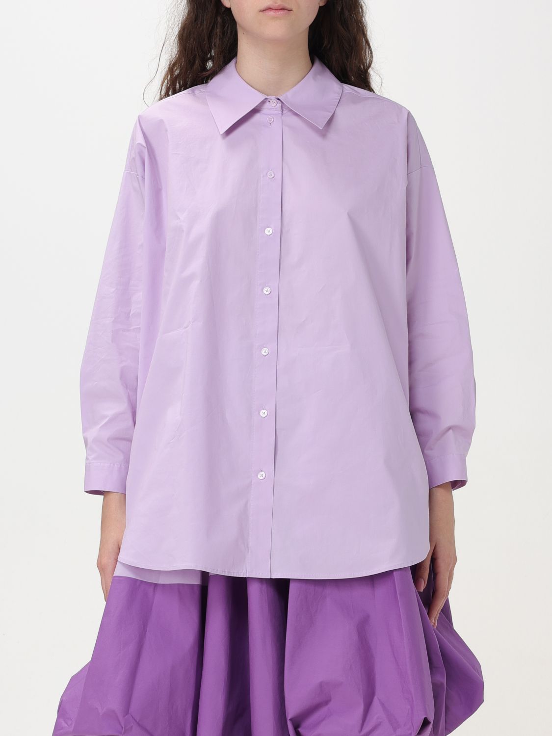 Shop Actitude Twinset Shirt  Woman Color Lavander