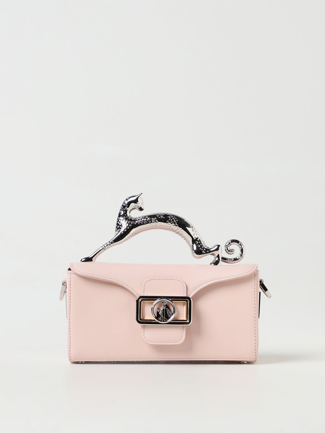 Shop Lanvin Mini Bag  Woman Color Pink
