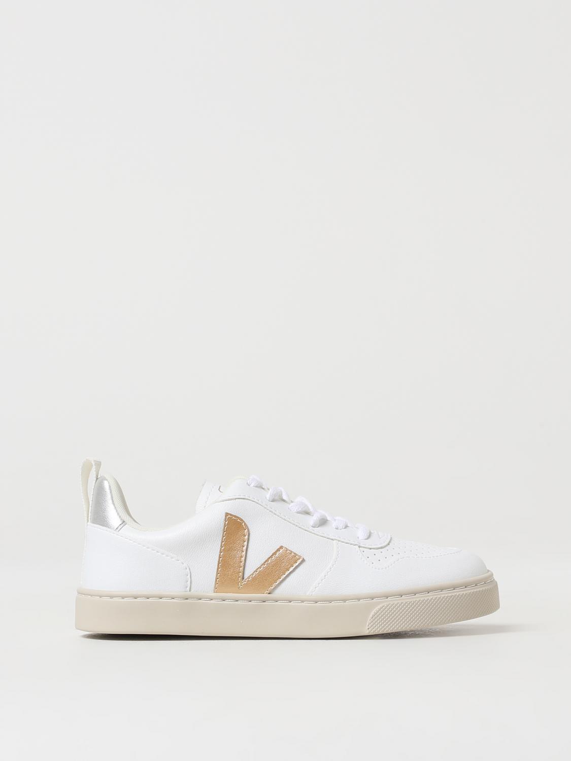 Shop Veja Sneakers  Kids Color White In Weiss