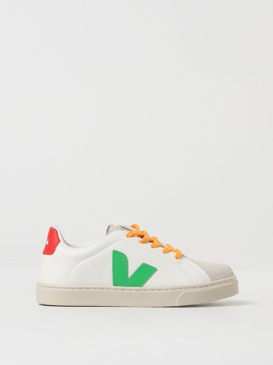 Shop Veja Sneakers  Kids Color White In Weiss