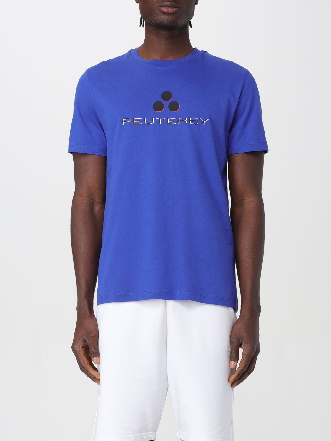 PEUTEREY T-SHIRT PEUTEREY MEN COLOR BLUE 1 F53278239