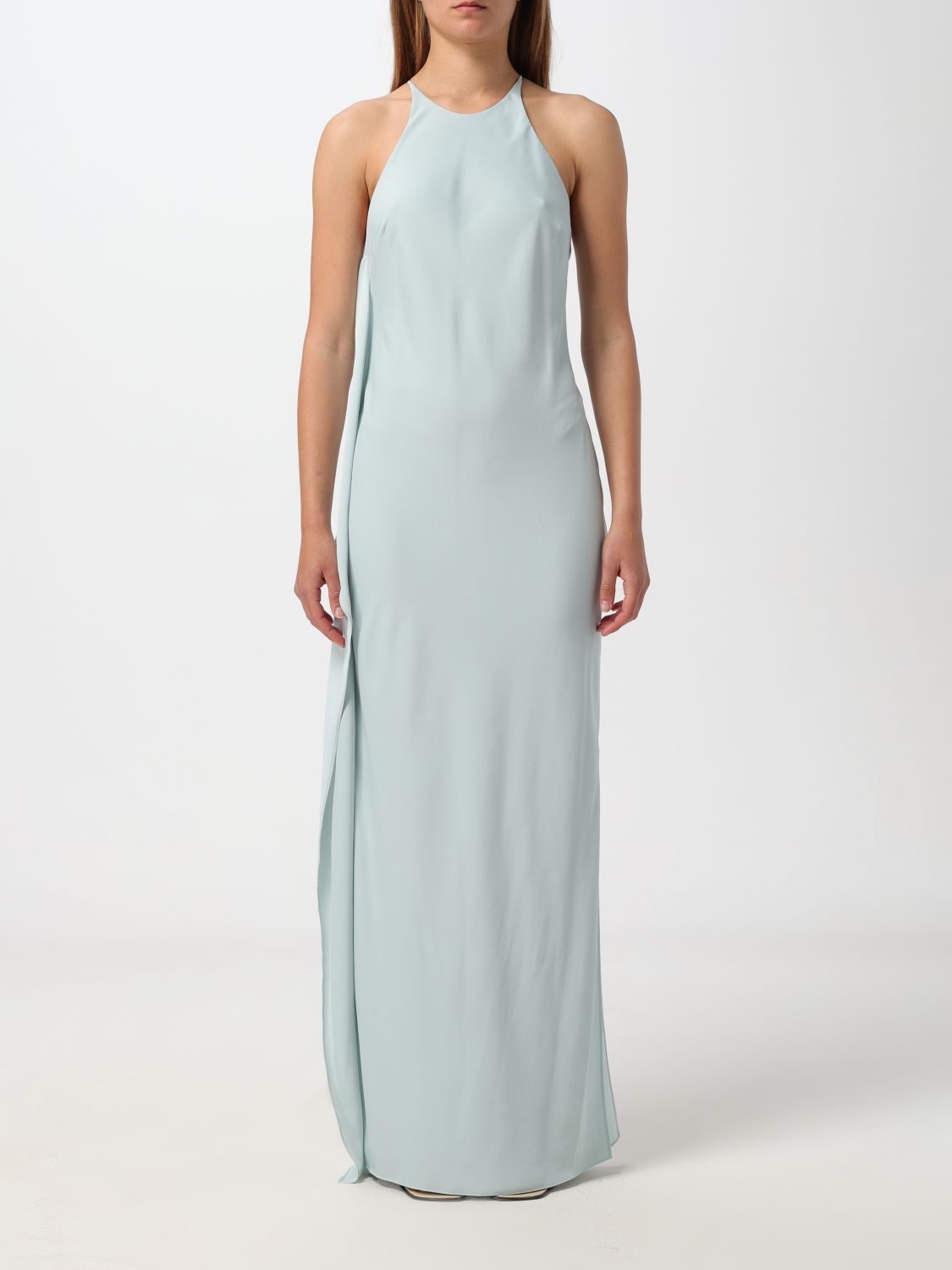 Shop Calvin Klein Dress  Woman Color Grey