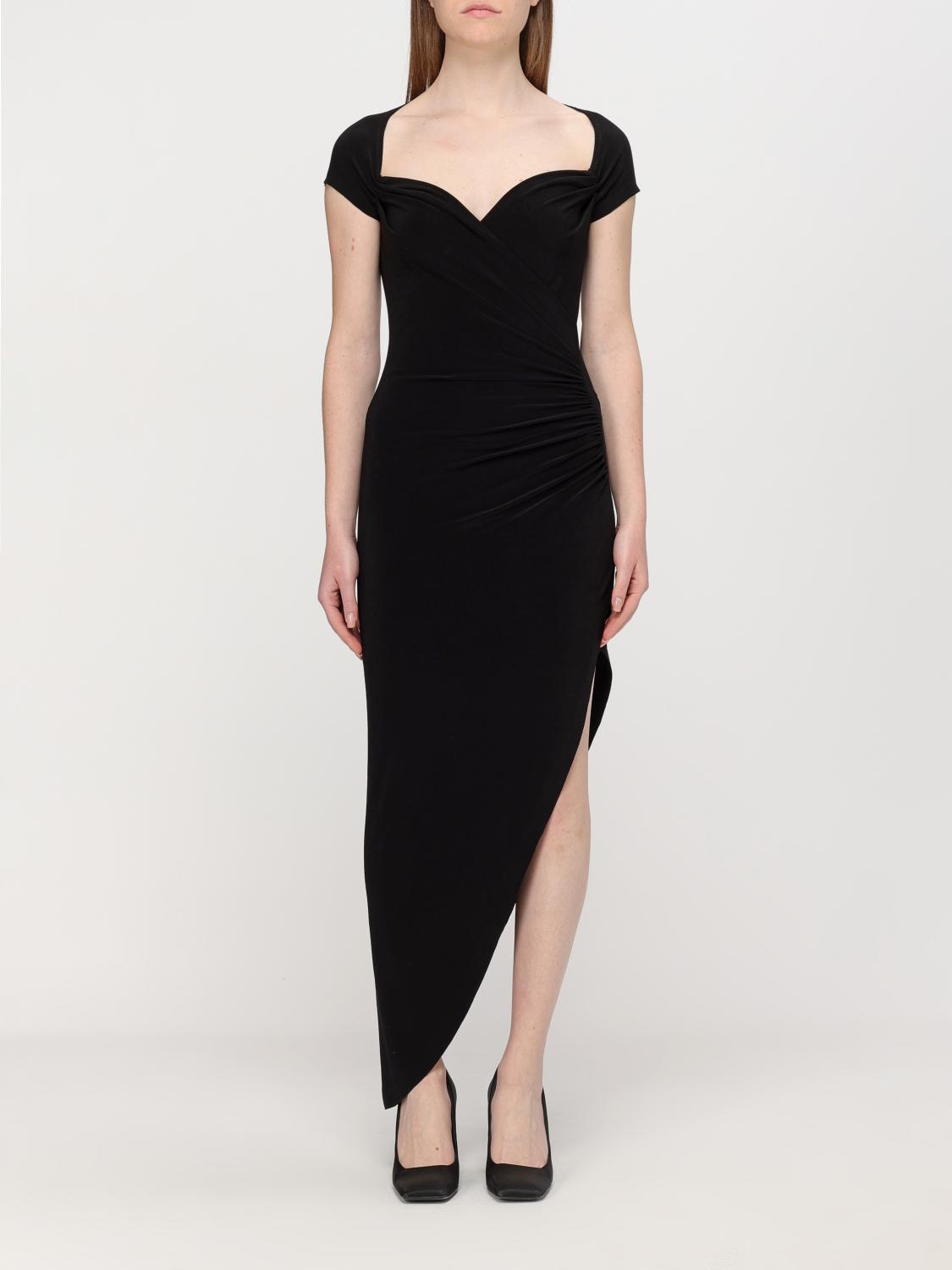 Norma Kamali Dress  Woman Color Black In 黑色