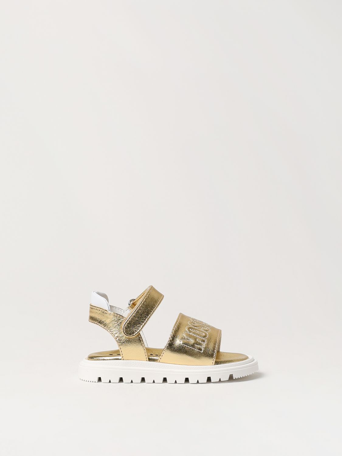 Moschino Kid Shoes  Kids Colour Gold In 金色