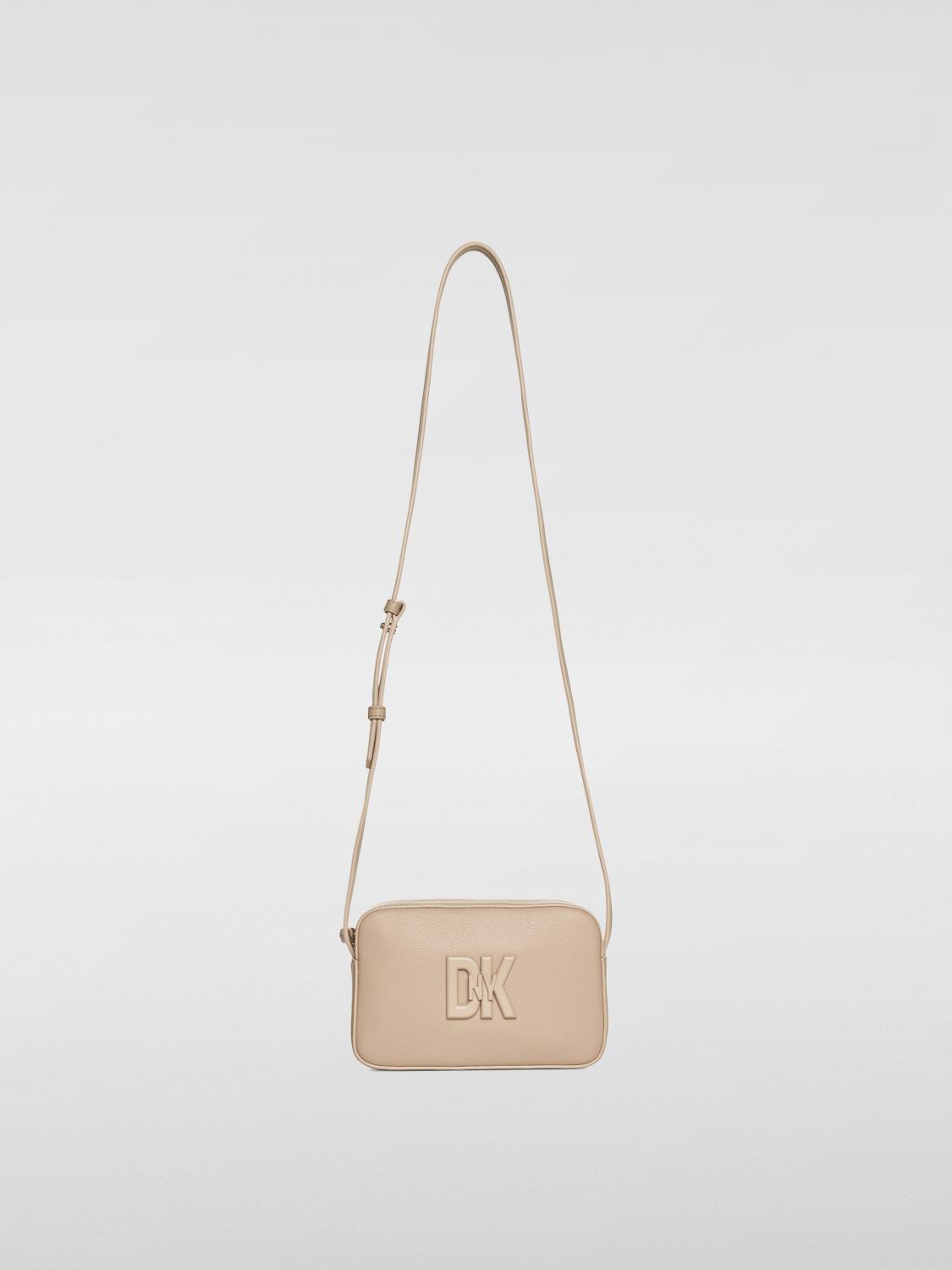 Shop Dkny Crossbody Bags  Woman Color Natural